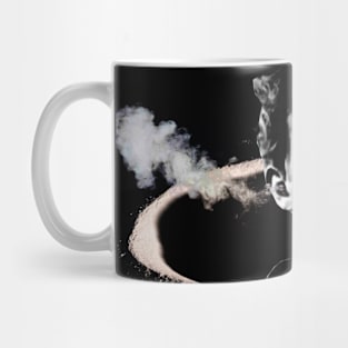 blowing off steam on the moon Mug